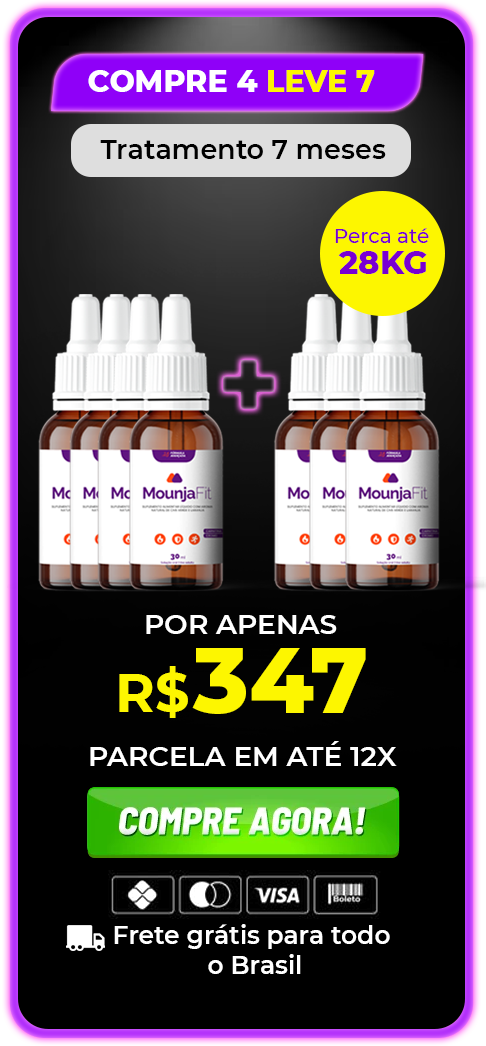 Compre 4 Leve 7 - R$347 - 12x